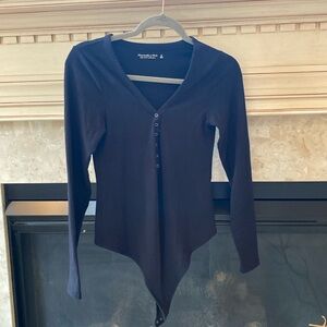 Abercrombie &Fitch black body suit